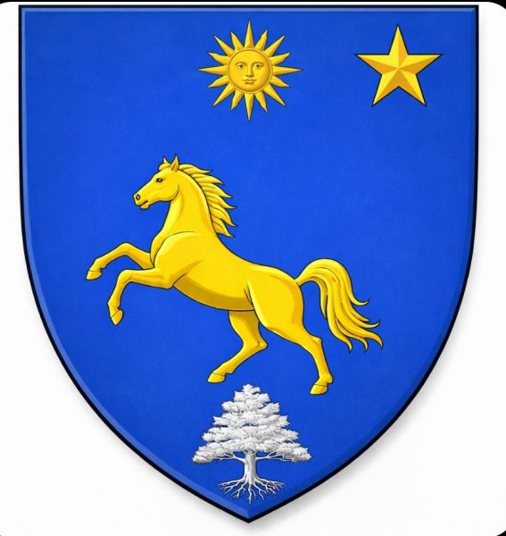 Fichier:Blason Cavallier ALFI Soleil Pin Etoile.jpg