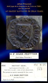 Blason de Jehan Prouvost (1368)