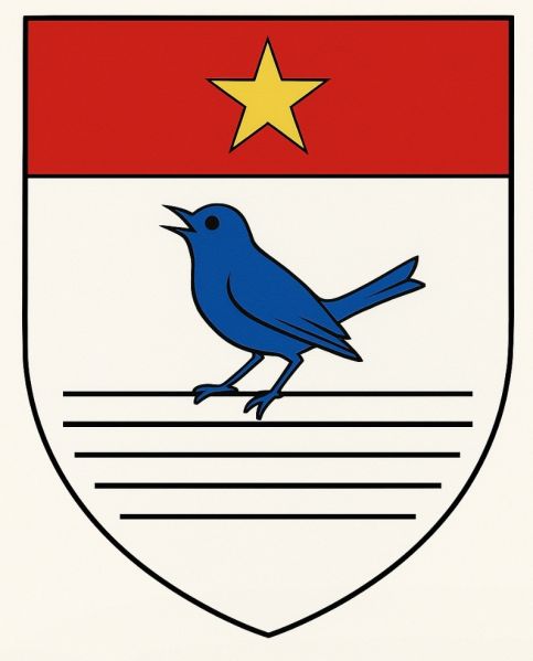 Fichier:Blason Messiaen ALFI.jpg